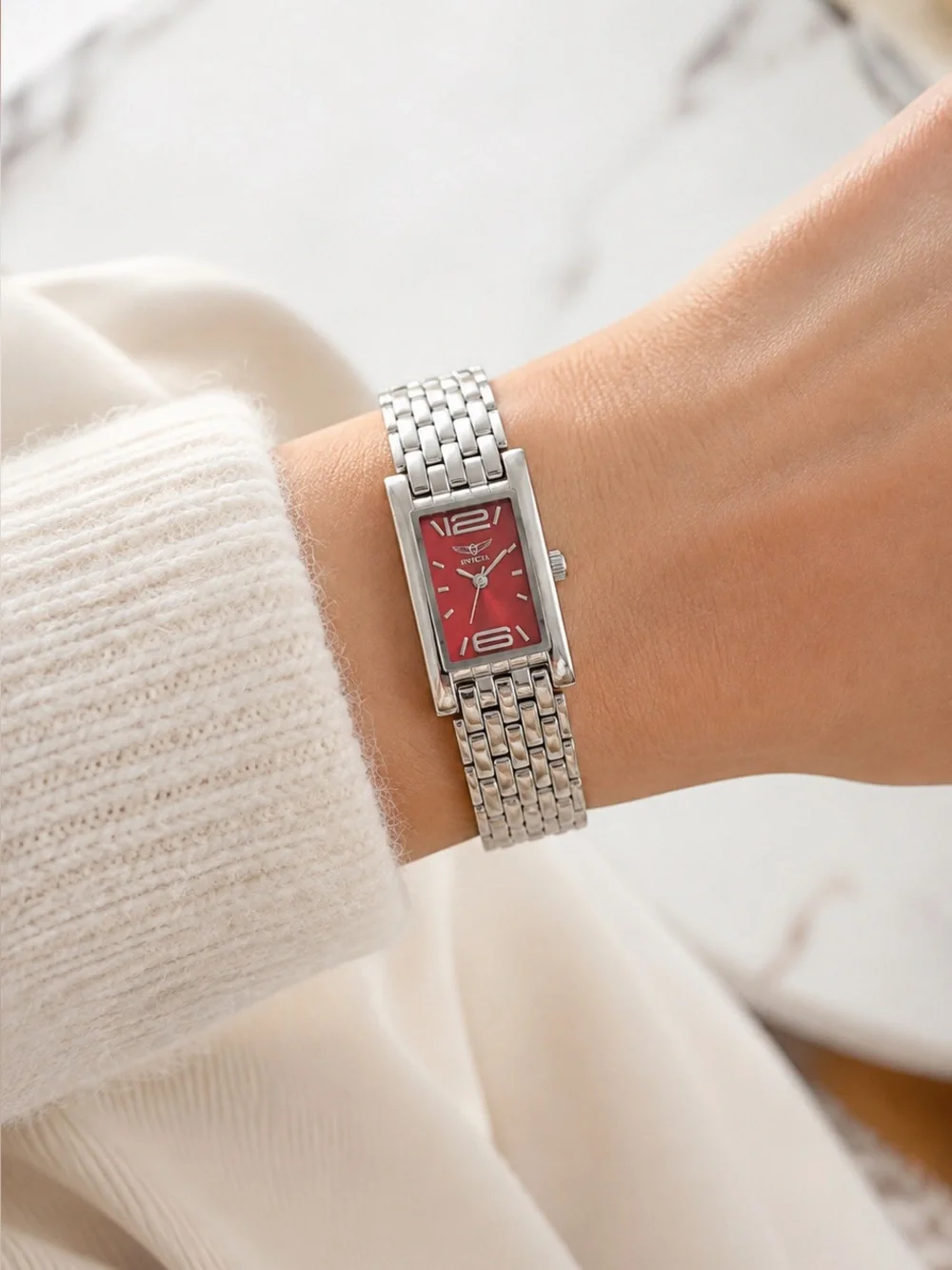 Invicta Specialty 69896 Women’s Red Dial Watch 21mm